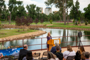 Shadow Lake Ribbon Cutting